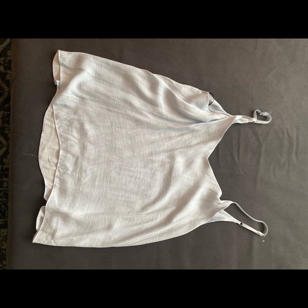 Forever 21 light blue silky tank